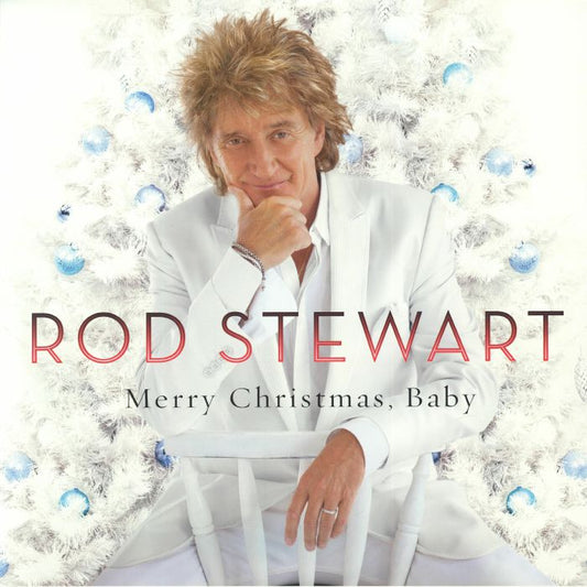 Merry Christmas Baby - Clear & Blue Splattered 2xLP vinyl record cover