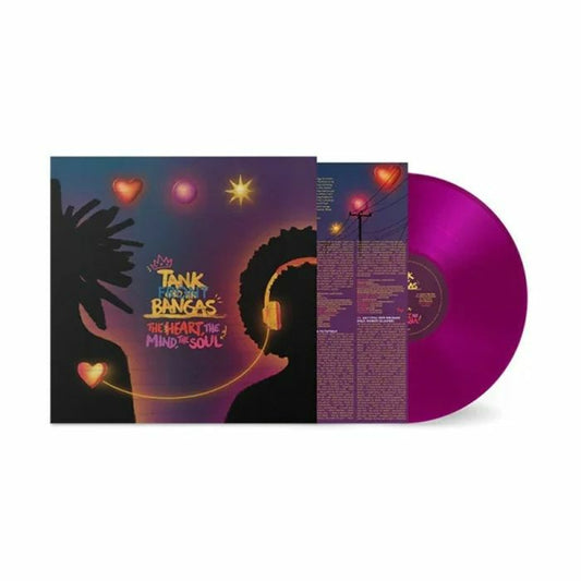 The Heart The Mind The Soul - Transparent Purple Vinyl LP vinyl record cover