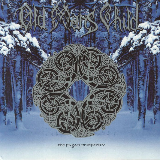 The Pagan Prosperity - Clear & Blue Splatter Vinyl LP vinyl record cover