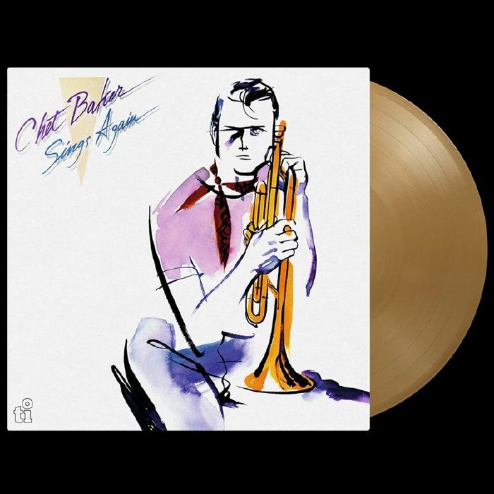 Sings Again - Limited Edition Gold Marbled Vinyl LP vinyl record cover