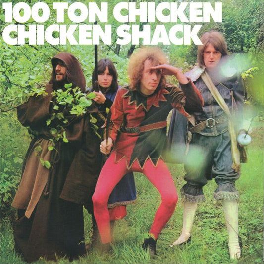 100 Ton Chicken - Limited Edition Green Vinyl LP vinyl record cover