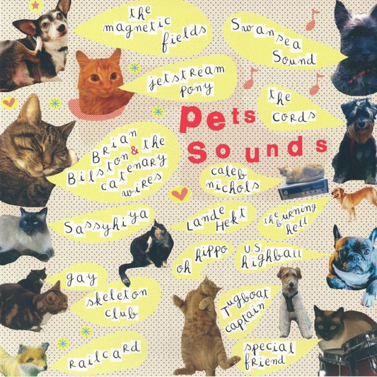 Pets Sounds - Vinyl LP vinyl record cover