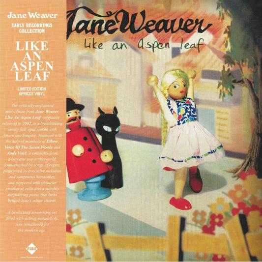 Like An Aspen Leaf - Limited Edition Apricot Vinyl LP vinyl record cover