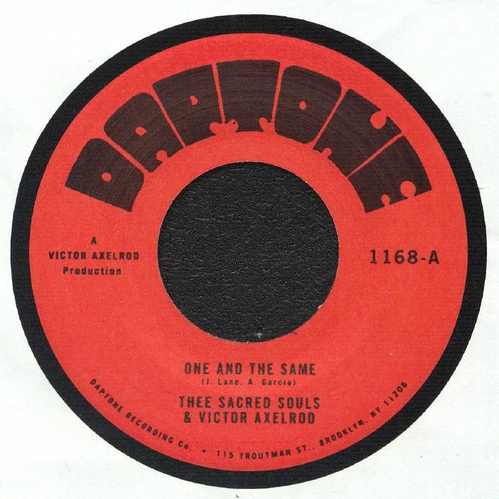 One & The Same - Vinyl Single vinyl record cover