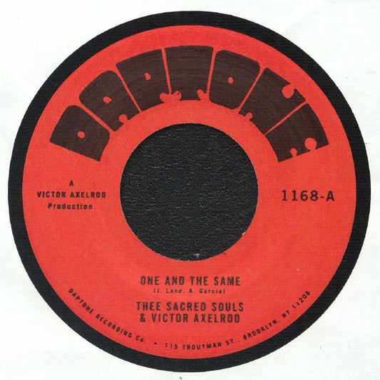 One & The Same - Vinyl Single vinyl record cover