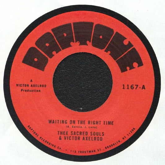 Waiting On The Right Time - Vinyl Single vinyl record cover