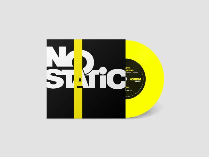 No Static - Limited Edition Yellow Vinyl Single vinyl record cover