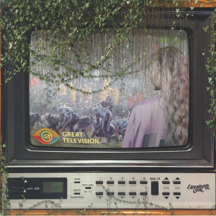 Great Television - Translucent Orange Vinyl LP vinyl record cover
