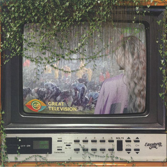 Great Television - Translucent Orange Vinyl LP vinyl record cover