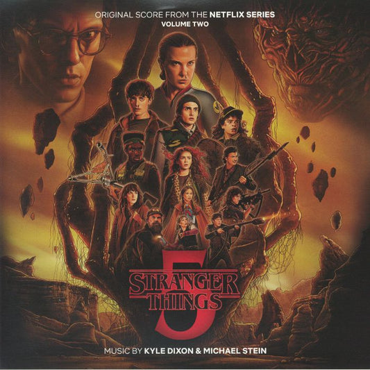 Stranger Things 5: Volume 2 - Silver 2xLP vinyl record cover