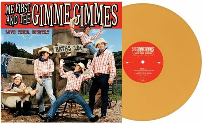 Love Their Country - Yellow Vinyl LP vinyl record cover