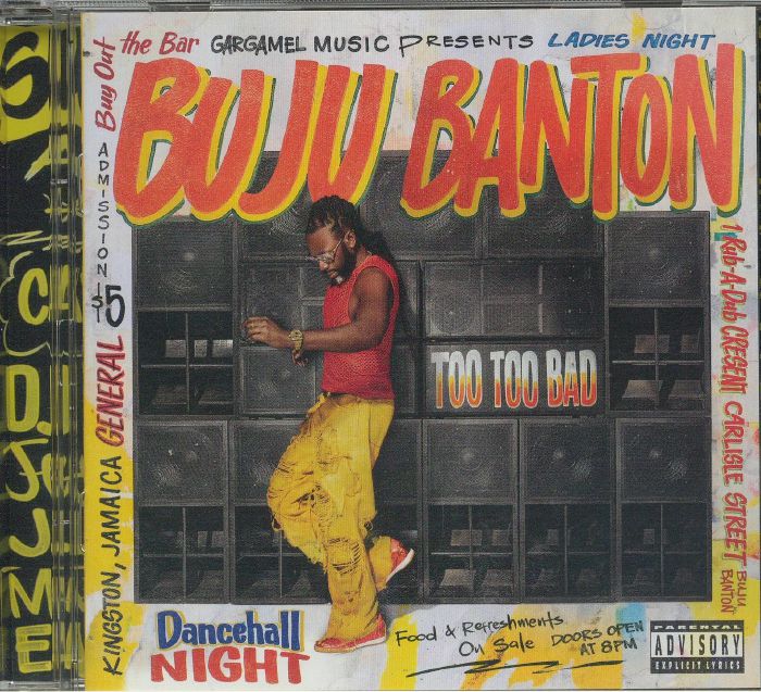 Too Too Bad - CD CD cover
