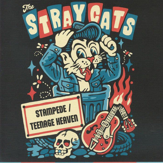 Stampede / Teenage Heaven - Vinyl Single vinyl record cover