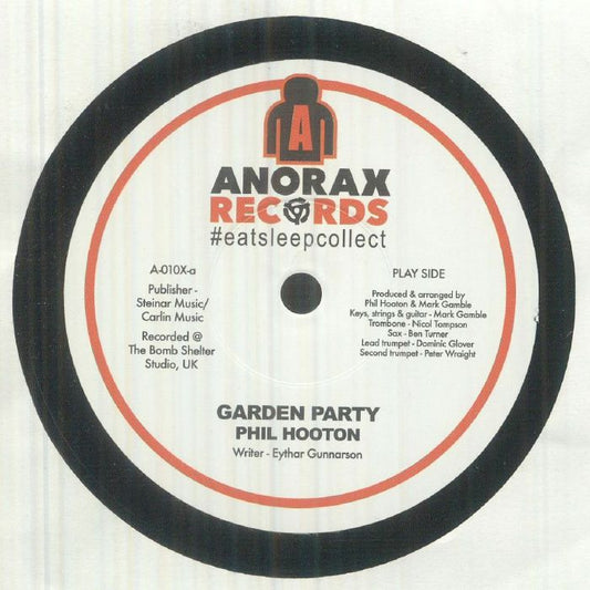 Garden Party - Limited Edition Vinyl Single vinyl record cover