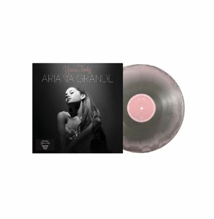 Yours Truly - Limited Edition Pink & Gray Swirl Vinyl LP vinyl record cover
