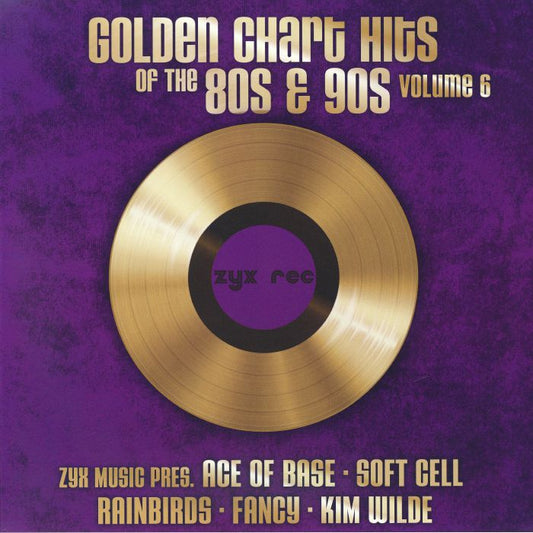 Golden Chart Hits Of The 80s & 90s Vol 6 - Vinyl LP vinyl record cover