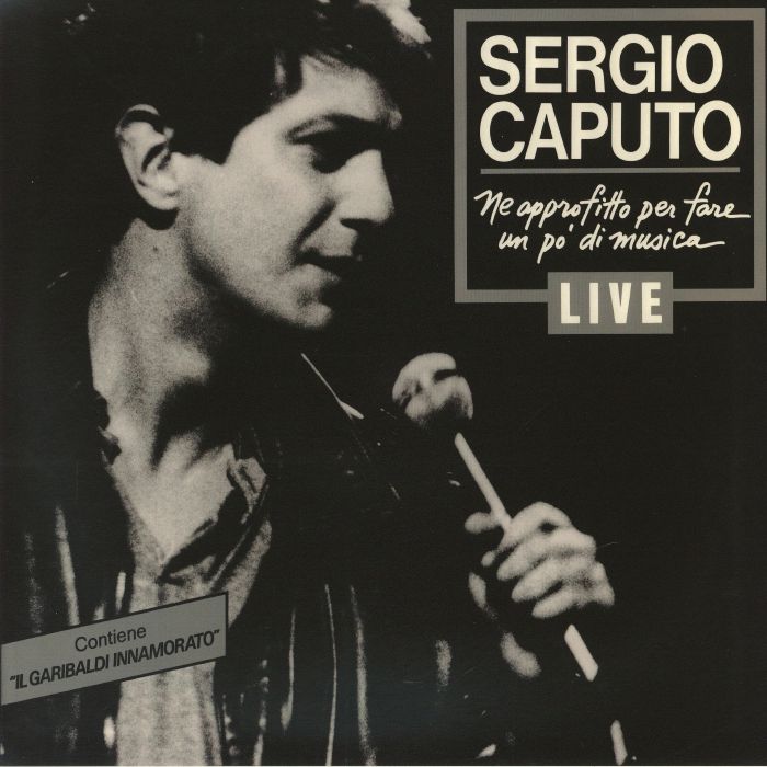 Ne Approfitto Per Fare Un Po' Di Musica - Live Vinyl LP vinyl record cover
