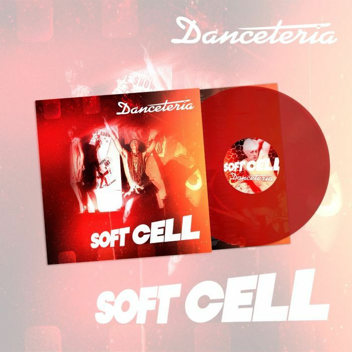 Danceteria - Limited Edition Red Vinyl LP vinyl record cover