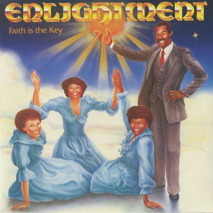 Faith Is The Key - Sunglow Vinyl LP vinyl record cover