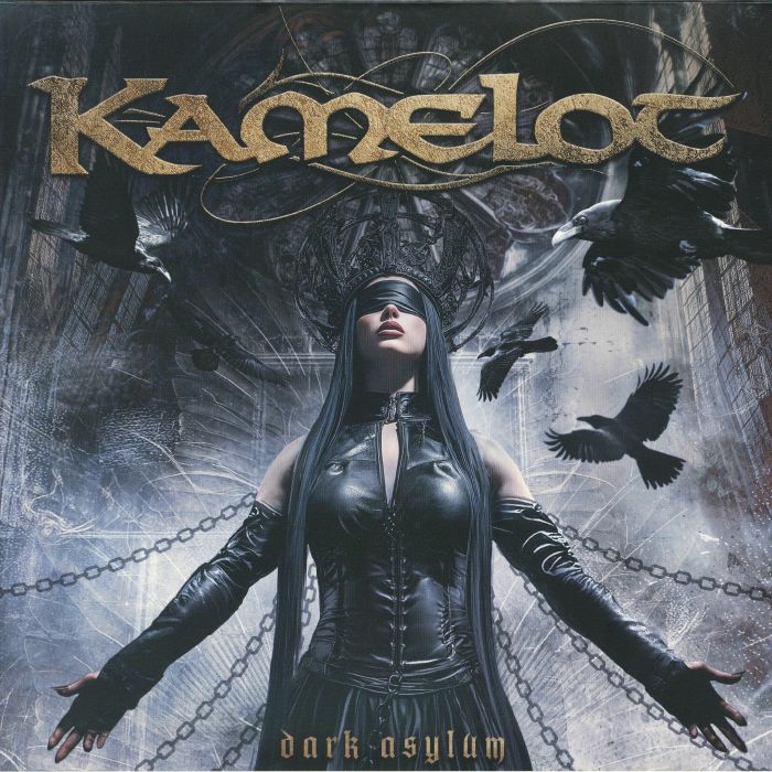 Dark Asylum - Limited Edition Silver Vinyl LP vinyl record cover
