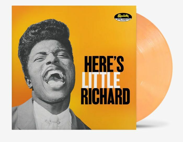 Here's Little Richard - Georgia Peach Vinyl LP vinyl record cover