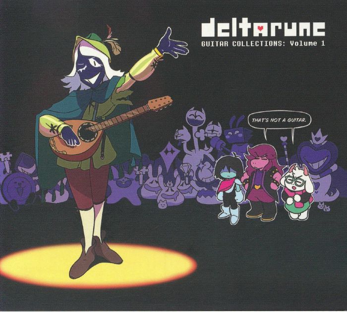 DELTARUNE Guitar Collections, Vol. 1 - Digipak CD CD cover