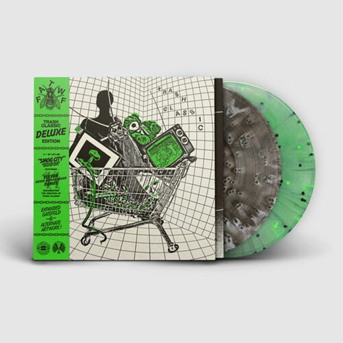 Trash Classic - Deluxe Edition Green & Black Splatter 2xLP vinyl record cover