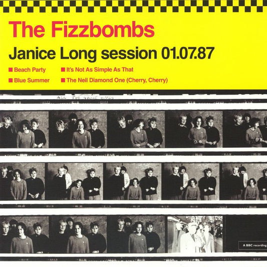 Janice Long Session 01/07/87 - 10 Inch Vinyl EP vinyl record cover
