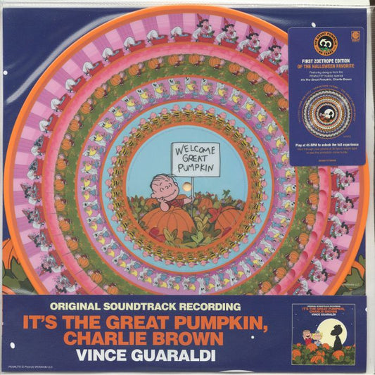 It's The Great Pumpkin, Charlie Brown - Zoetrope Vinyl LP vinyl record cover