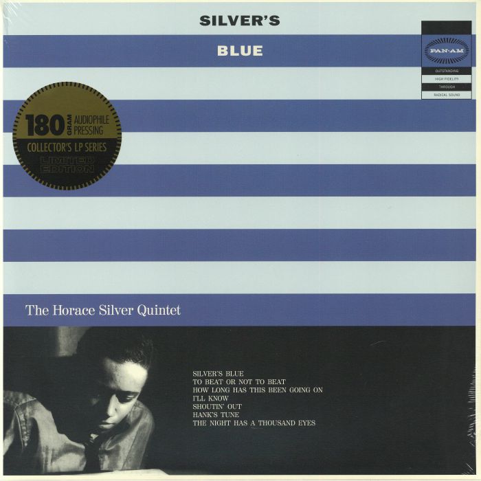 Silver's Blue - Limited Edition Vinyl LP vinyl record cover