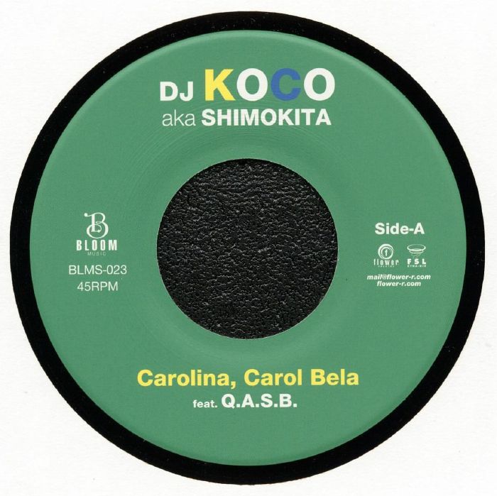 Carolina, Carol Bela - Limited Edition Vinyl Single vinyl record cover