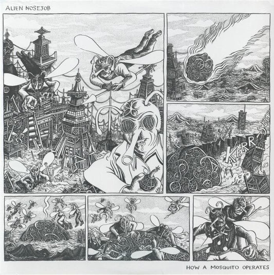 How A Mosquito Operates - Vinyl LP vinyl record cover
