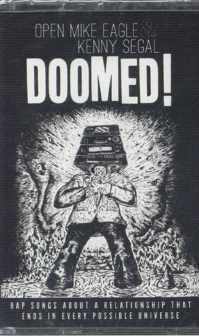 Doomed! - Limited Edition Black Marble Cassette audio cassette cover
