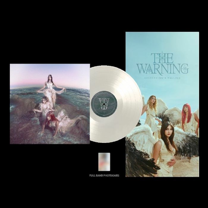 Everything's Falling - Feather White Vinyl LP vinyl record cover