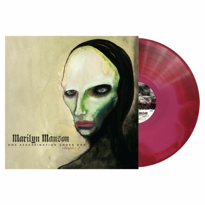 One Assassination Under God: Chapter 2 - Limited Edition Pink & Red Swirl Vinyl LP vinyl record cover