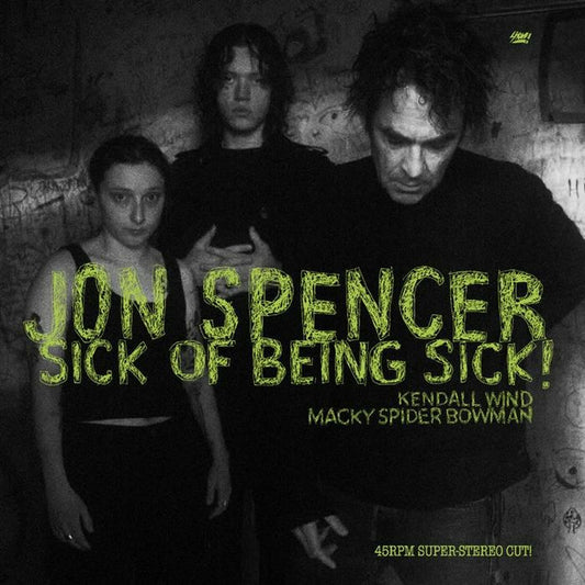 Sick Of Being Sick! - Vinyl LP vinyl record cover