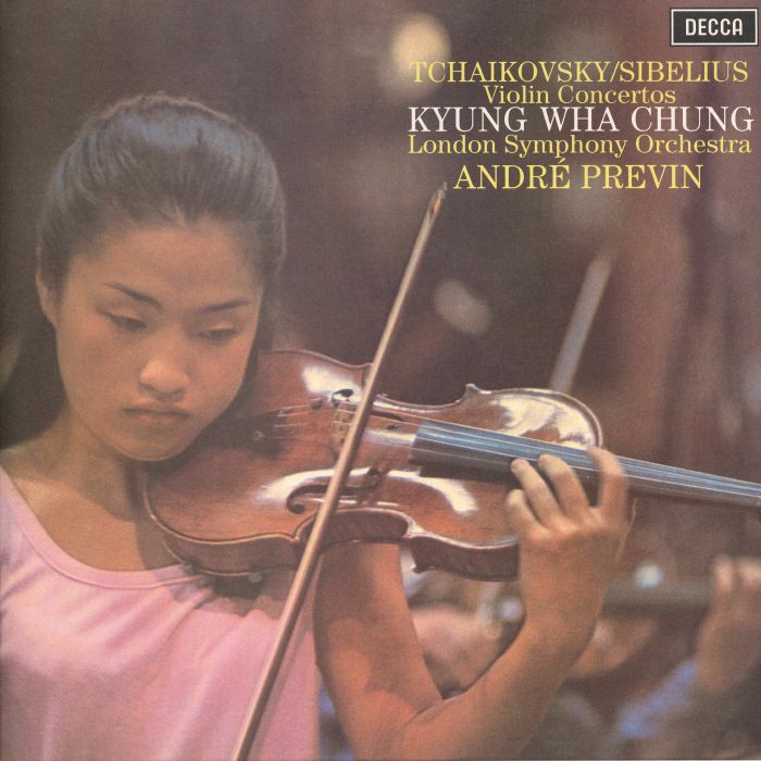 Tchaikovsky & Sibelius: Violin Concertos - Vinyl LP vinyl record cover