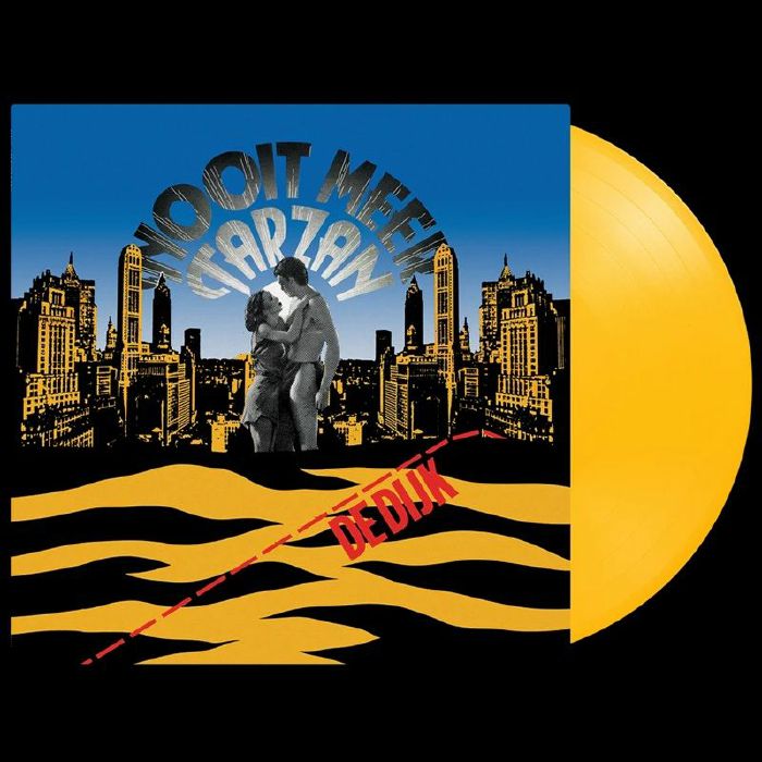 Nooit Meer Tarzan - Limited Edition Yellow Vinyl LP vinyl record cover