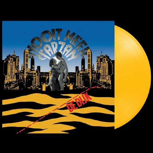 Nooit Meer Tarzan - Limited Edition Yellow Vinyl LP vinyl record cover