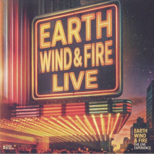 The Live Experience - Orange Splattered Vinyl LP vinyl record cover