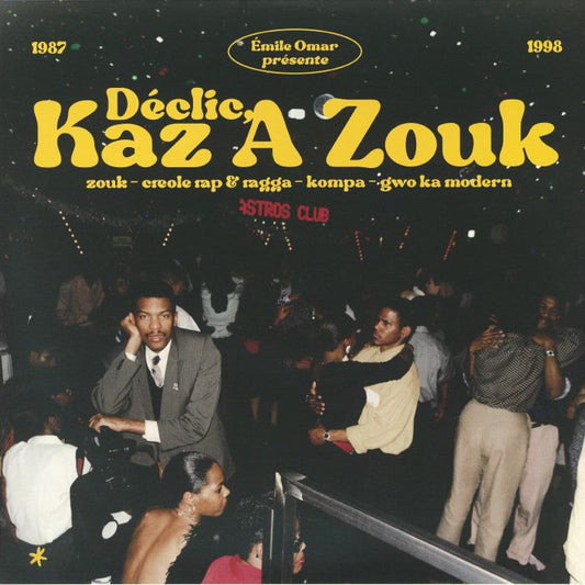 Emile Omar Presente Declic Kaz A Zouk 1987-1998 - 2xLP vinyl record cover