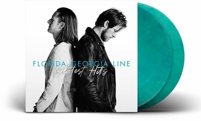 Greatest Hits - Teal Haze 2xLP vinyl record cover