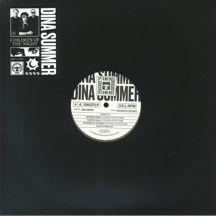 Children Of The Night - Limited Clear Vinyl LP vinyl record cover
