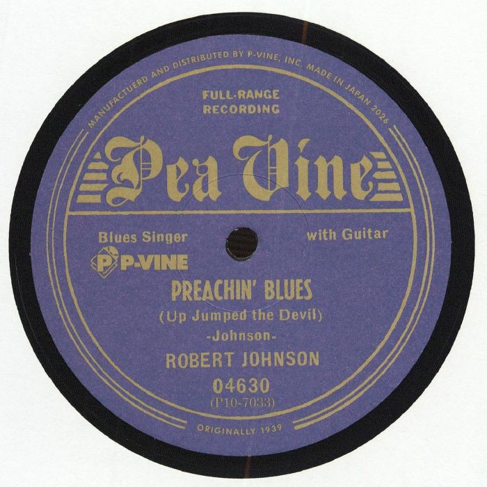 Preachin' Blues (Up Jumped The Devil) - Vinyl Single vinyl record cover