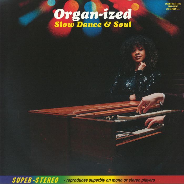 Organ-ized: Slow Dance & Soul - Vinyl LP vinyl record cover