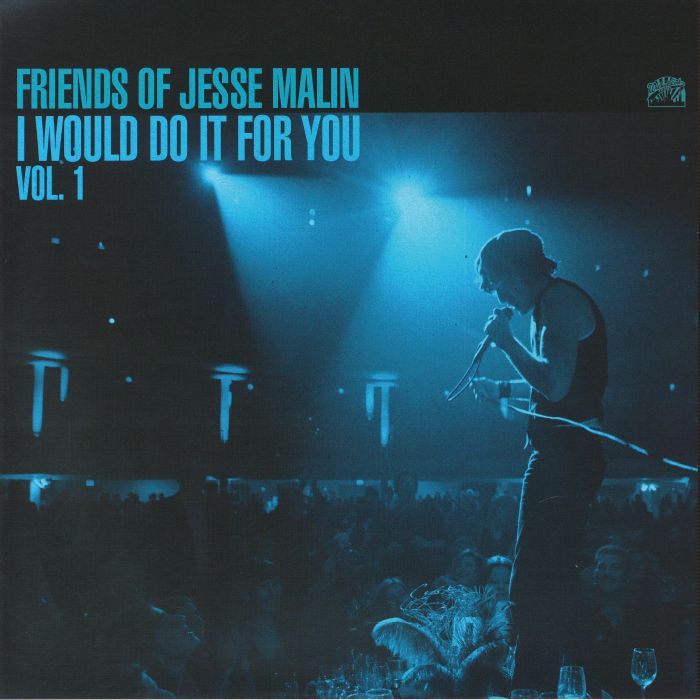 Friends Of Jesse Malin: I Would Do It For You Vol 1 - Teal Marbled Vinyl LP vinyl record cover