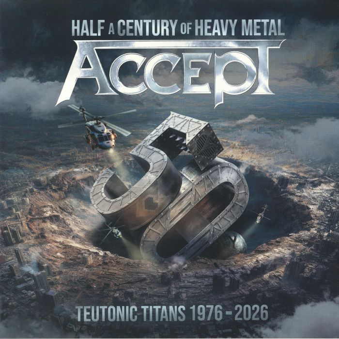 Teutonic Titans 1976-2026 - 2xLP vinyl record cover