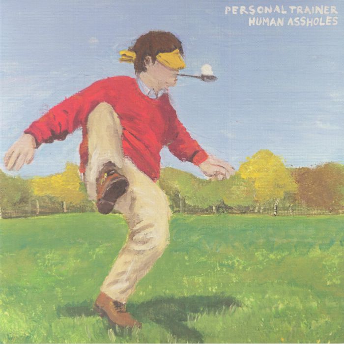 Human Assholes - Peachy Marbled Vinyl LP vinyl record cover