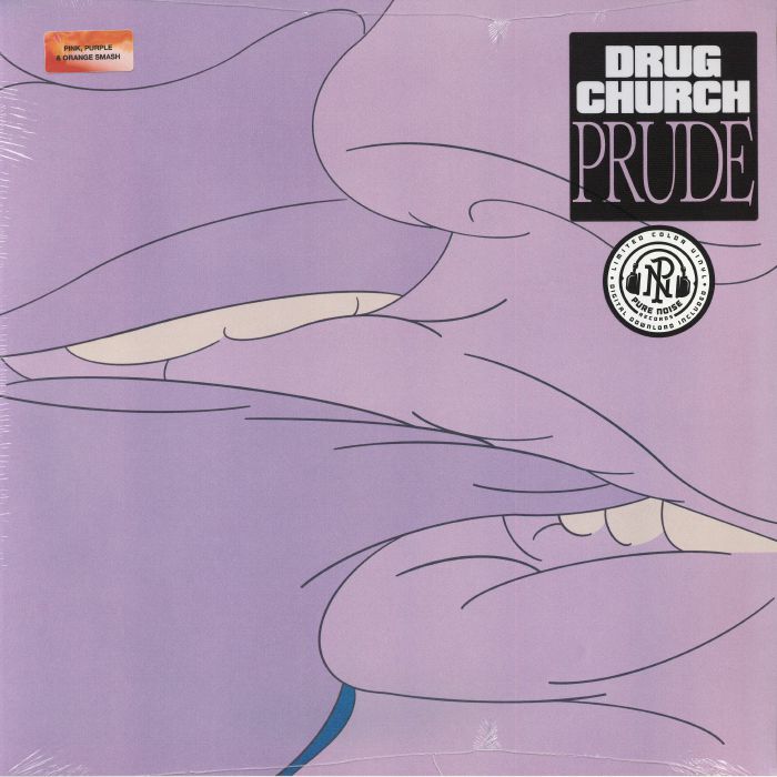 Prude - Purple Pink and Orange Marbled Vinyl LP vinyl record cover