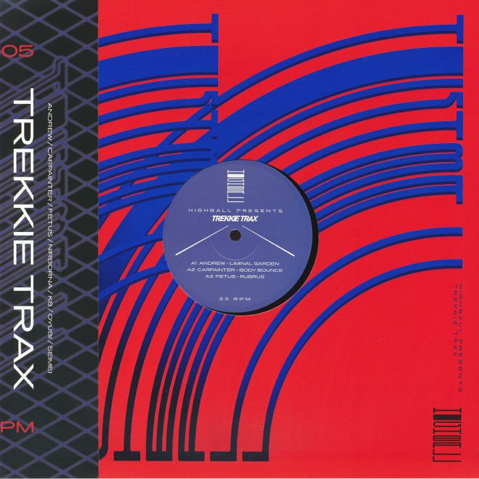 Trekkie Trax - Vinyl LP vinyl record cover